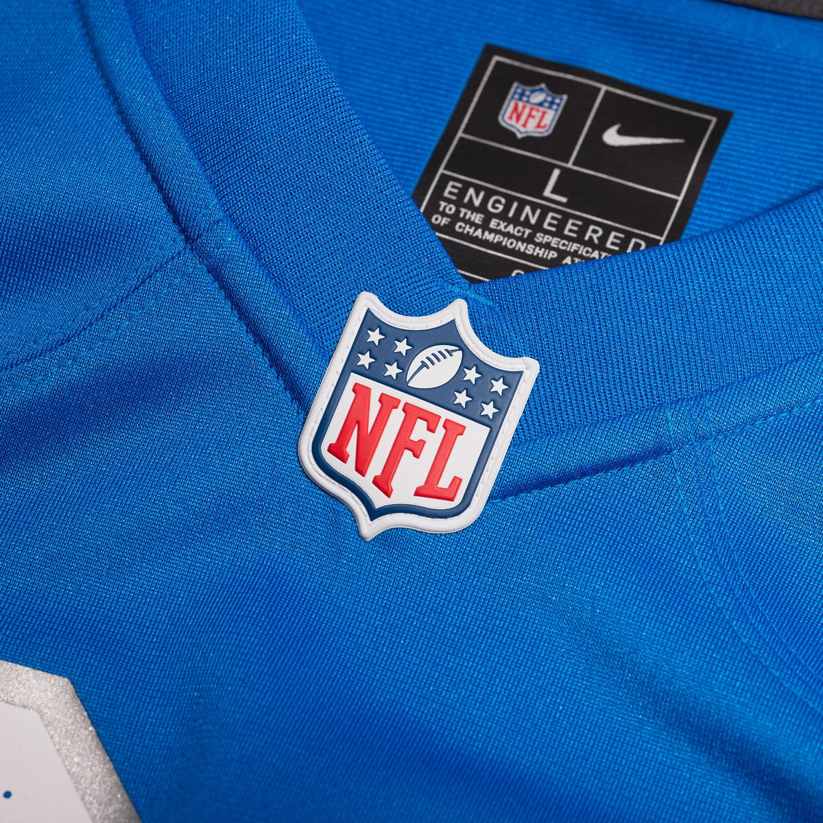 Detroit Lions Malcolm Rodriguez Nike Blue Game Jersey product image 12