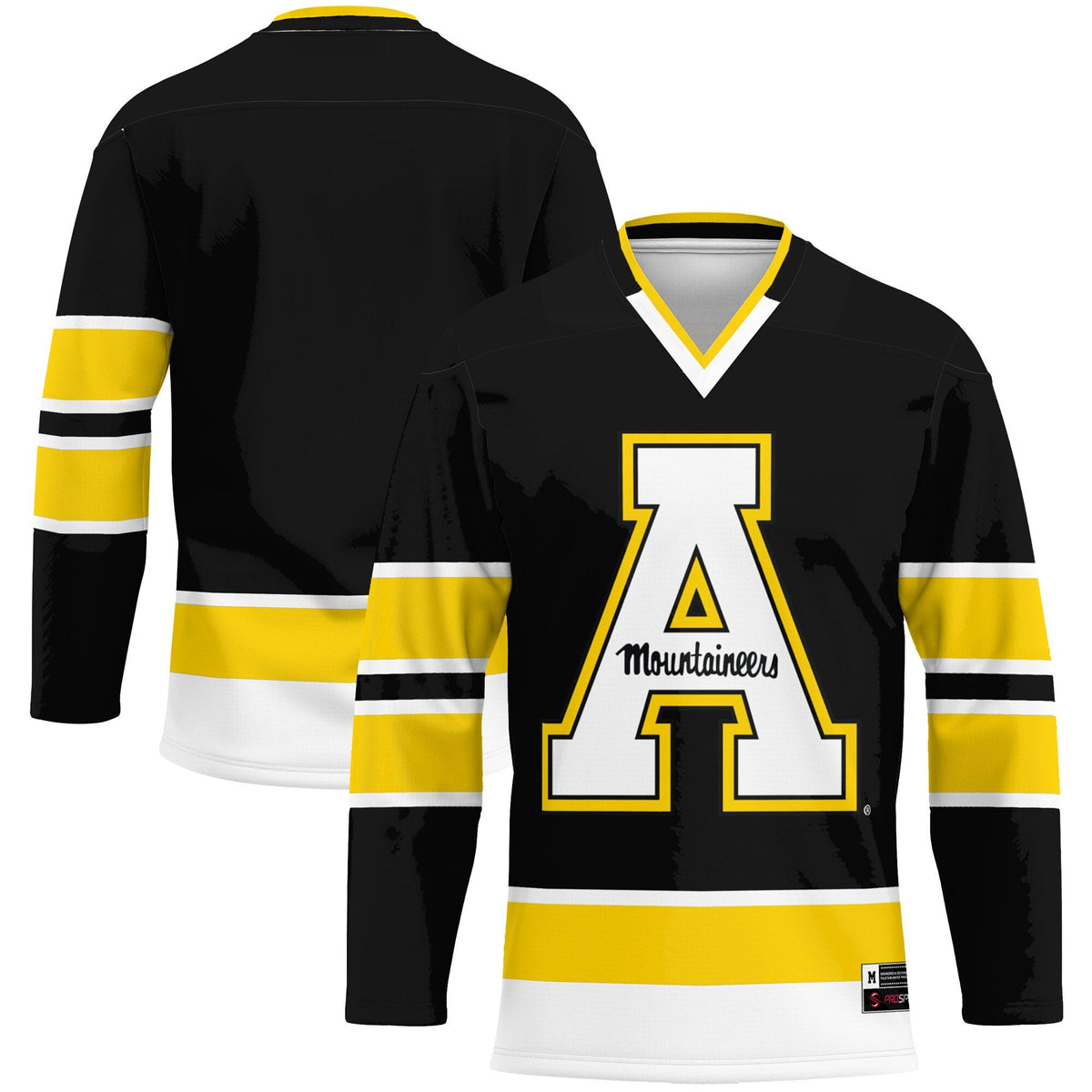 Appalachian State Mountaineers Hockey Jersey - Black product image 1