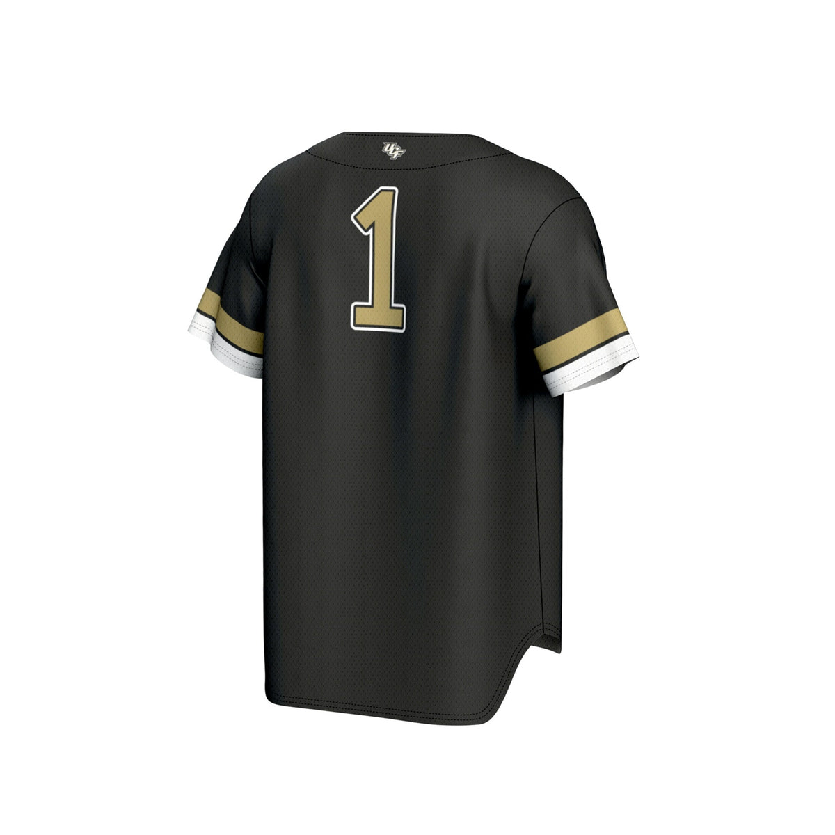 #1 UCF Knights Collegiate Baseball Fashion Jersey - Black product image 4