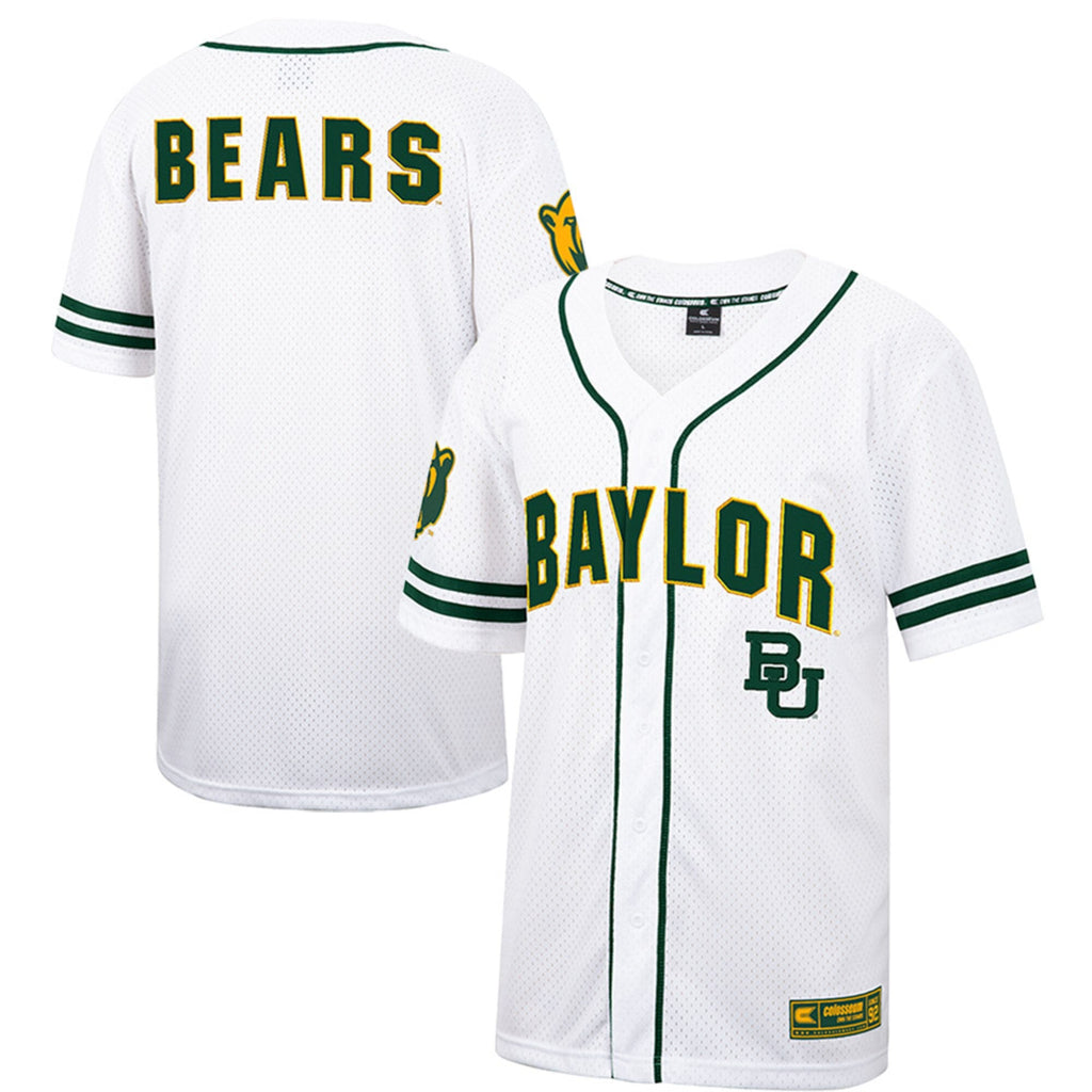 Baylor Bears Free Spirited Mesh Button-Up Baseball Jersey product image 2