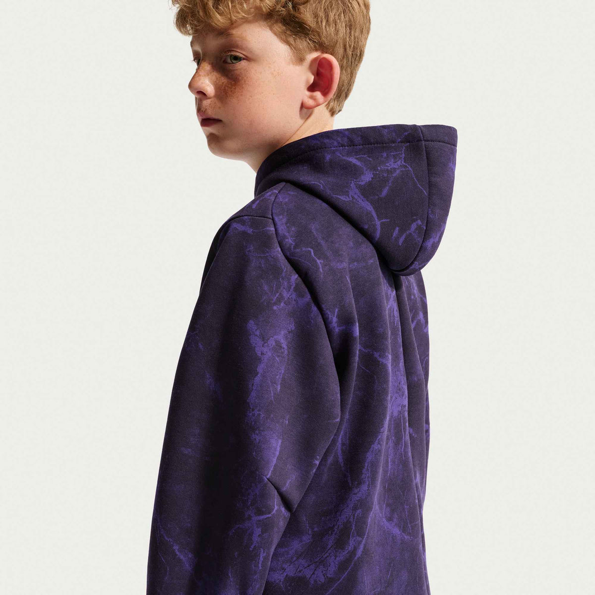 NIKE FC Barcelona Away Big Kids' Kobe Soccer Pullover Hoodie product image 5, provided for visual reference and product
