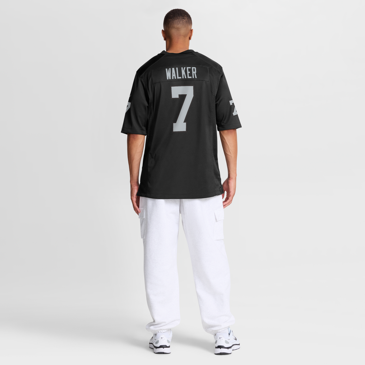Las Vegas Raiders Quay Walker Nike Black Team Game Jersey product image 5