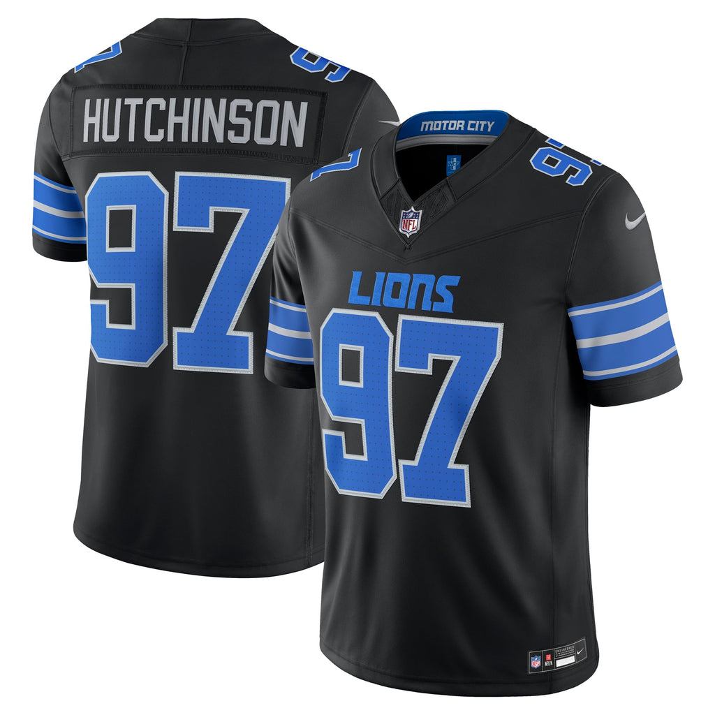 Detroit Lions Aidan Hutchinson Nike Blue Team Vapor product image 7