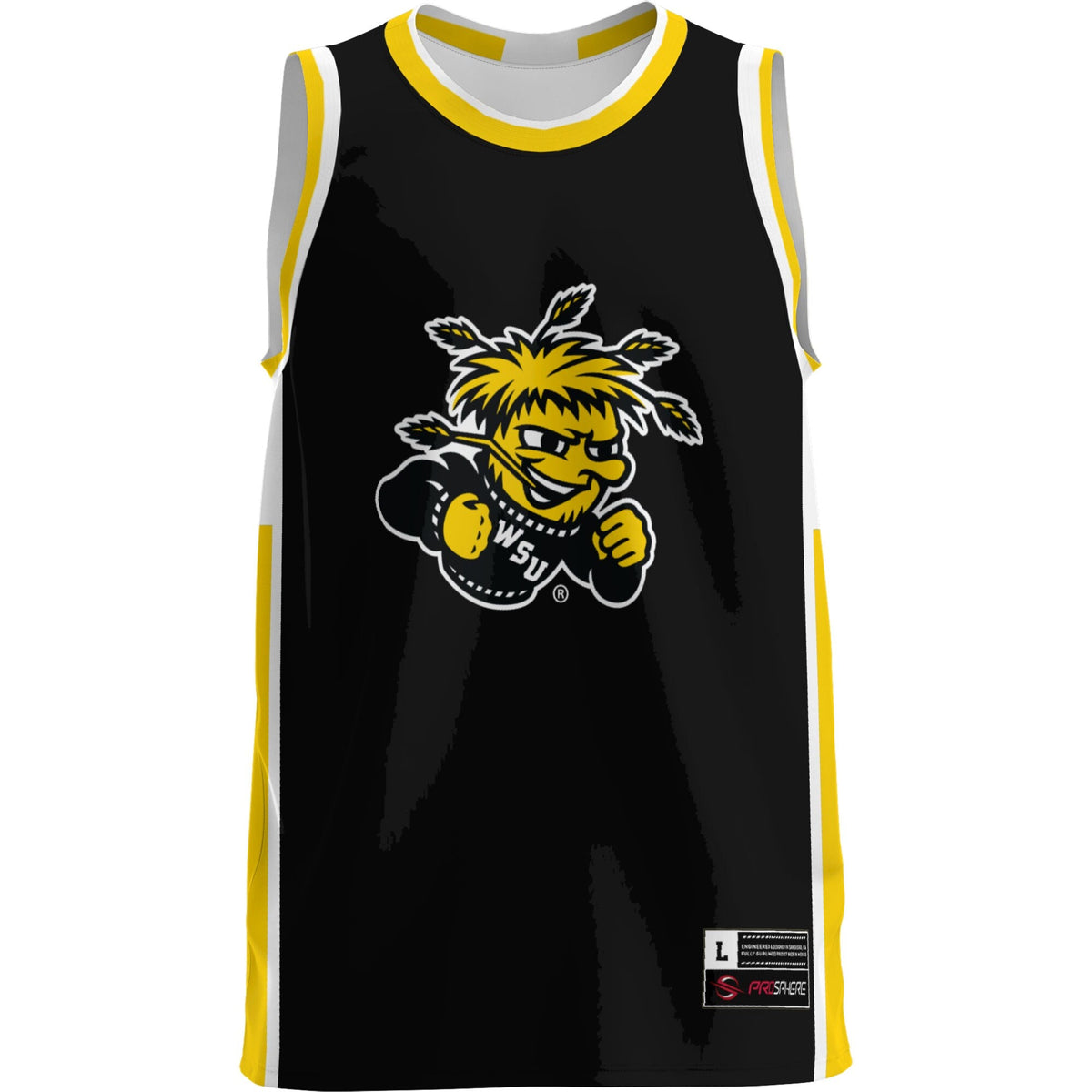 Wichita State Shockers Lightweight Basketball Jersey - Black product image 3
