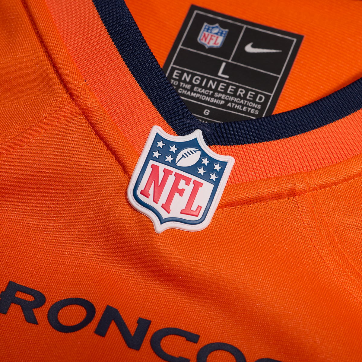 Denver Broncos J.K. Dobbins Nike Orange Team Game Jersey product image 4