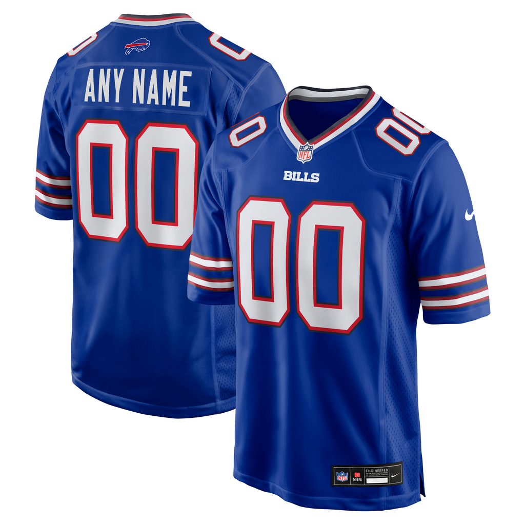 Buffalo Bills Nike Royal Custom Game Jersey product image 9