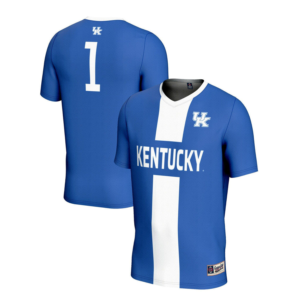 #1 Kentucky Wildcats Lightweight Soccer Fashion Jersey product image 1