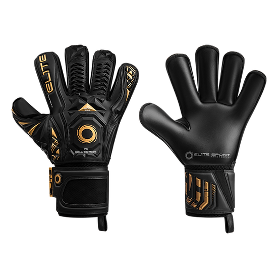 Elite Sport Black Real Goalkeeper Glove product image 1, provided for visual reference and product detail review