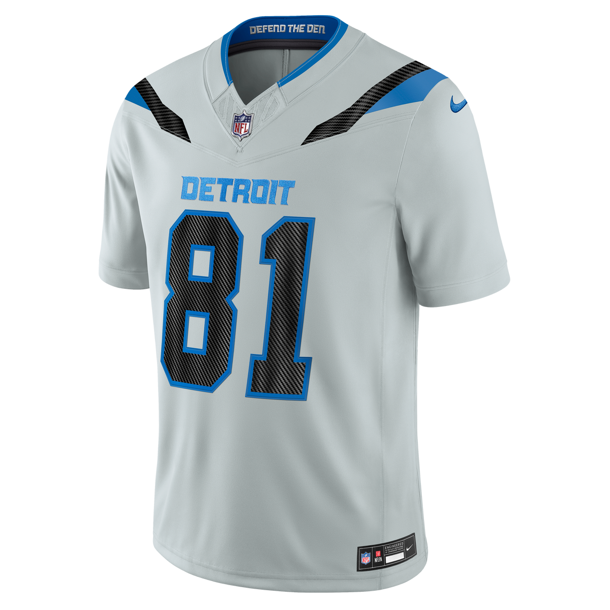 Detroit Lions Calvin Johnson Nike Silver 2026 Rivalries product image 2