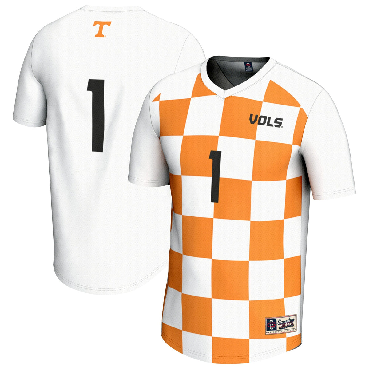 Tennessee Volunteers Soccer Fashion Jersey - White product image 1