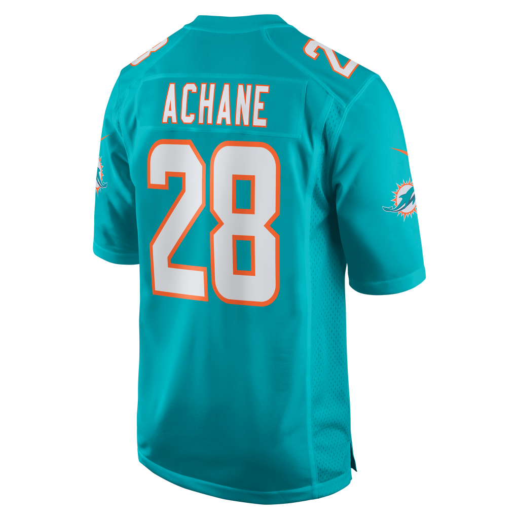 Miami Dolphins De’Von Achane Nike Aqua Player Game Jersey product image 7