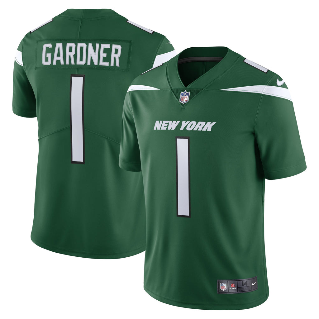 New York Jets Ahmad Sauce Gardner Nike Green Vapor Limited product image 1
