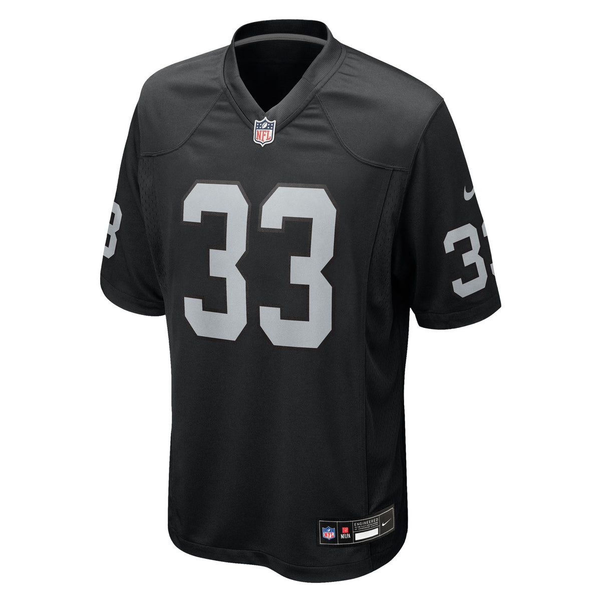Las Vegas Raiders Jamal Adams Nike Black Team Game Jersey product image 2