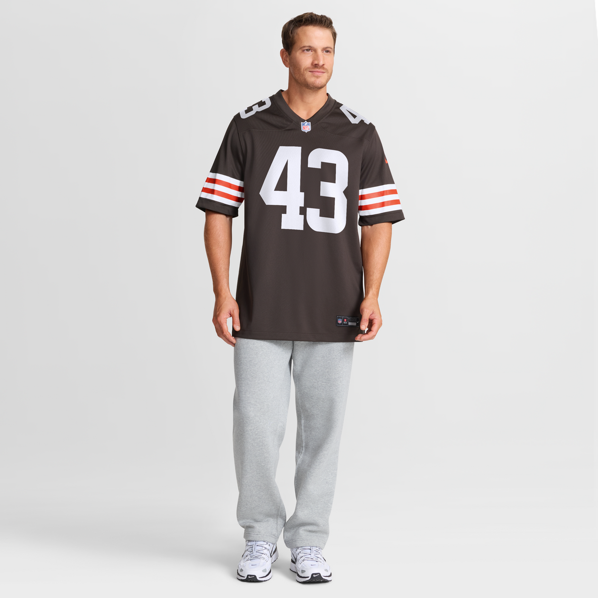 Cleveland Browns Mohamoud Diabate Nike Brown Team Game product image 7