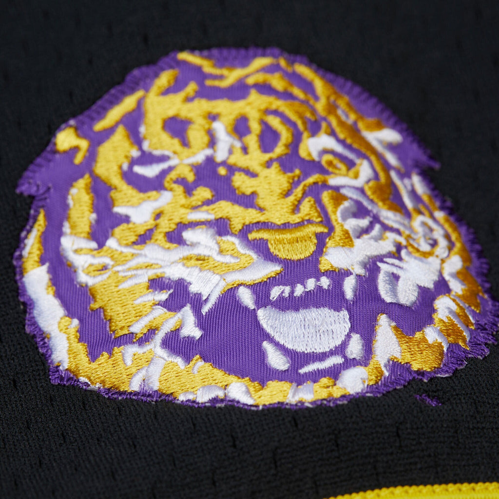LSU Tigers On The Clock Full-Button Fashion Jersey - Black product image 7