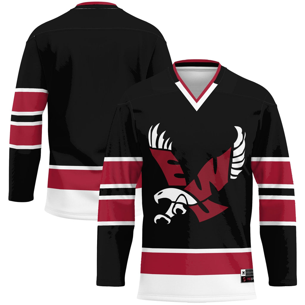 Eastern Washington Eagles Hockey Jersey - Black product image 2