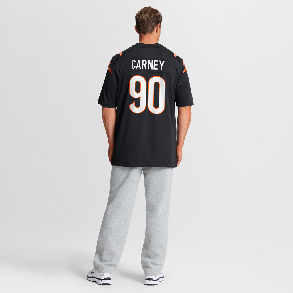 Cincinnati Bengals Owen Carney Nike Black Home Game Player product image 8