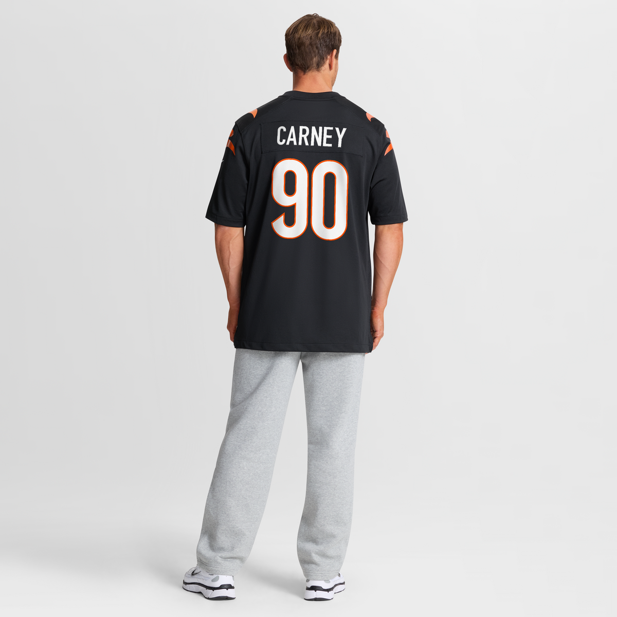 Cincinnati Bengals Owen Carney Nike Black Home Game Player product image 8