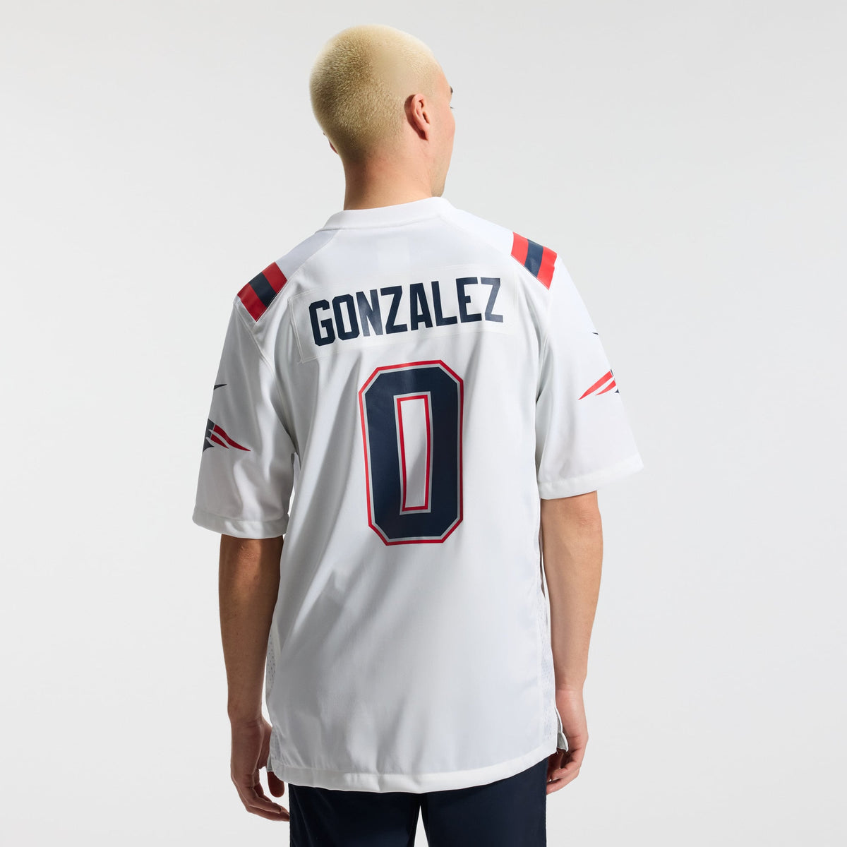New England Patriots Christian Gonzalez Nike Navy Team Game product image 19