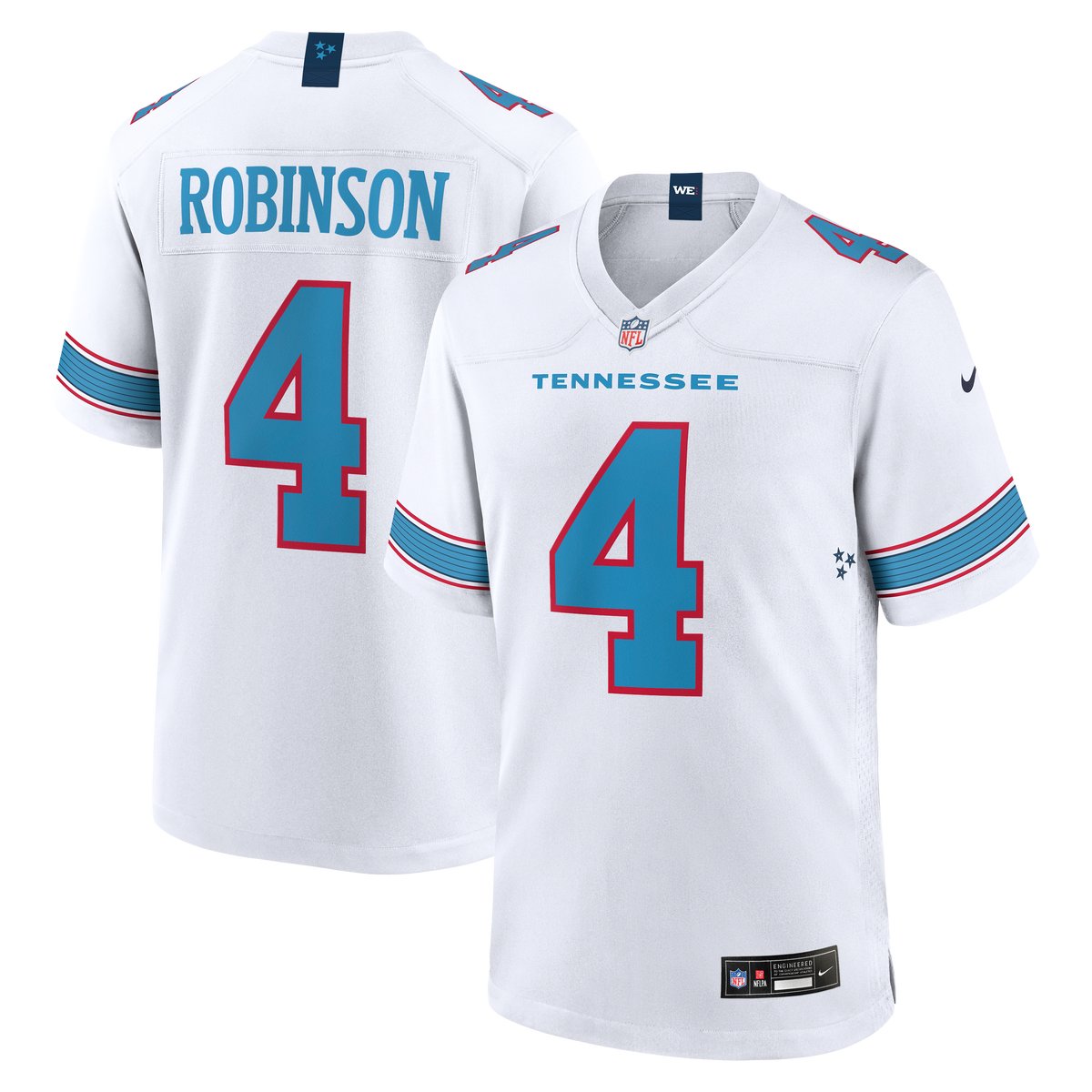Tennessee Titans Wan'Dale Robinson Nike Light Blue Team product image 7