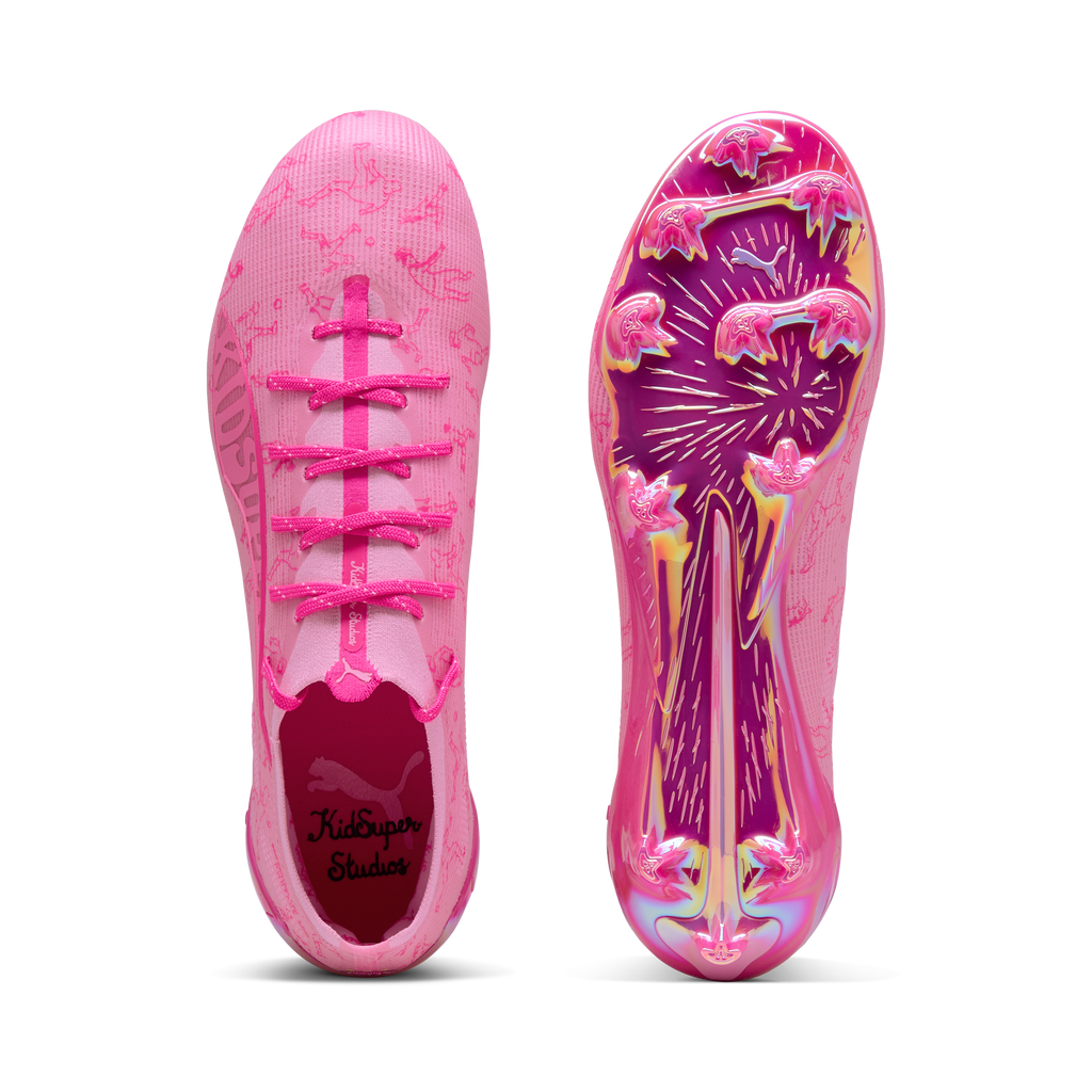 PUMA x KIDSUPER ULTRA 5 ULTIMATE Firm Ground Soccer Cleats product image 4, provided for visual reference and product detail