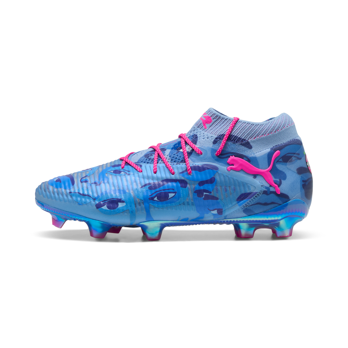PUMA x KIDSUPER FUTURE 8 ULTIMATE Firm Ground Soccer Cleats product image 1, provided for visual reference and product