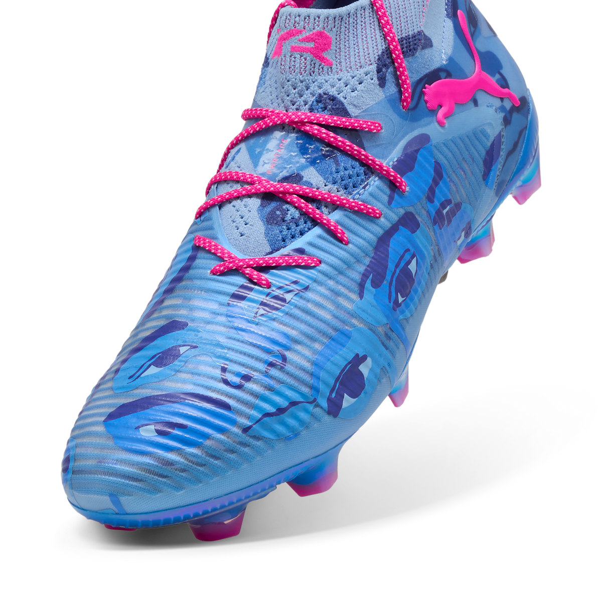 PUMA x KIDSUPER FUTURE 8 ULTIMATE Firm Ground Soccer Cleats product image 5, provided for visual reference and product