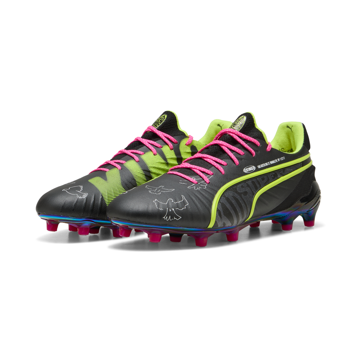 PUMA x KIDSUPER KING ULTIMATE Firm/Artificial Ground Soccer Cleats product image 3, provided for visual reference and
