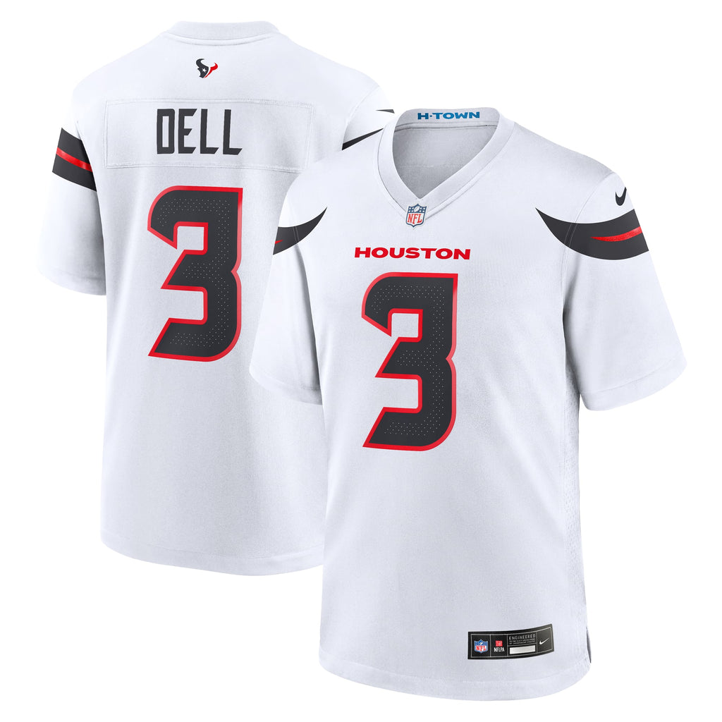 Houston Texans Tank Dell Nike White Game Jersey product image 1