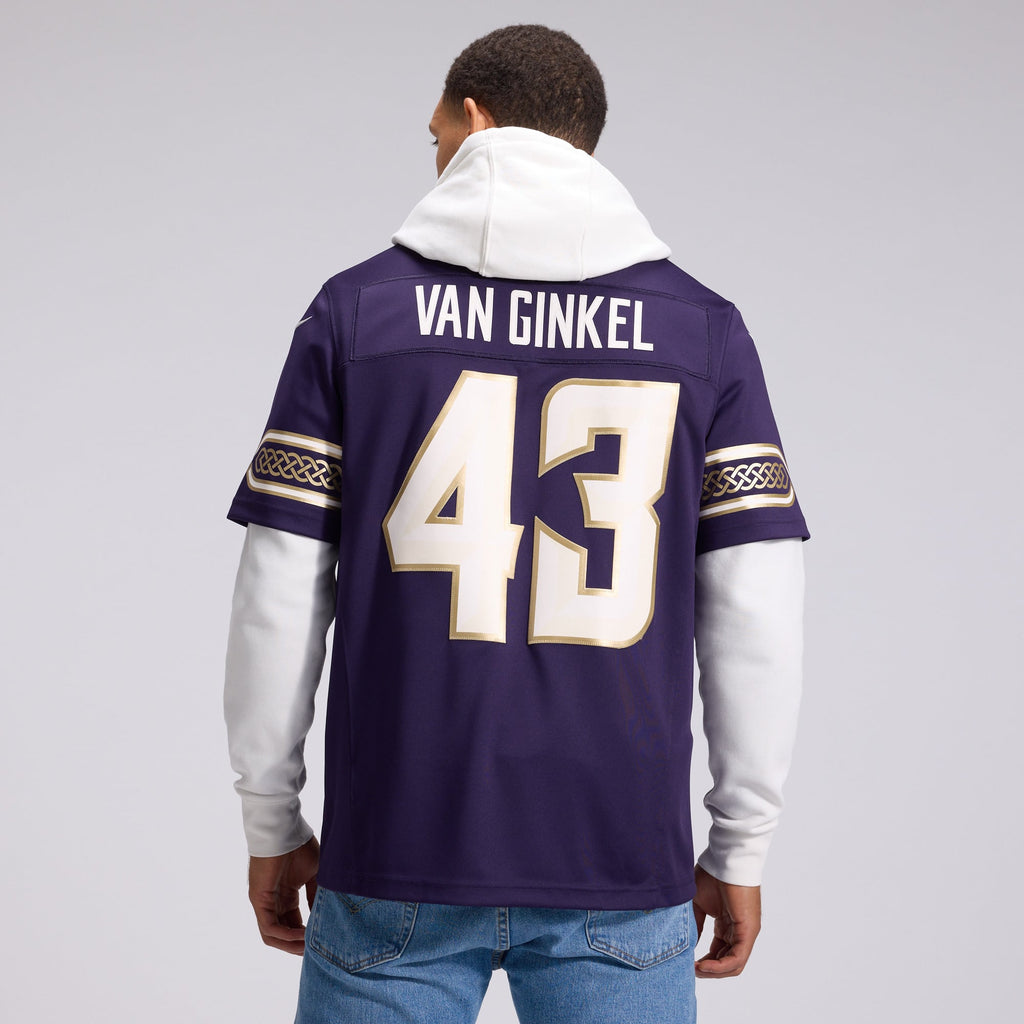 Minnesota Vikings Andrew Van Ginkel Nike Purple 2026 product image 3