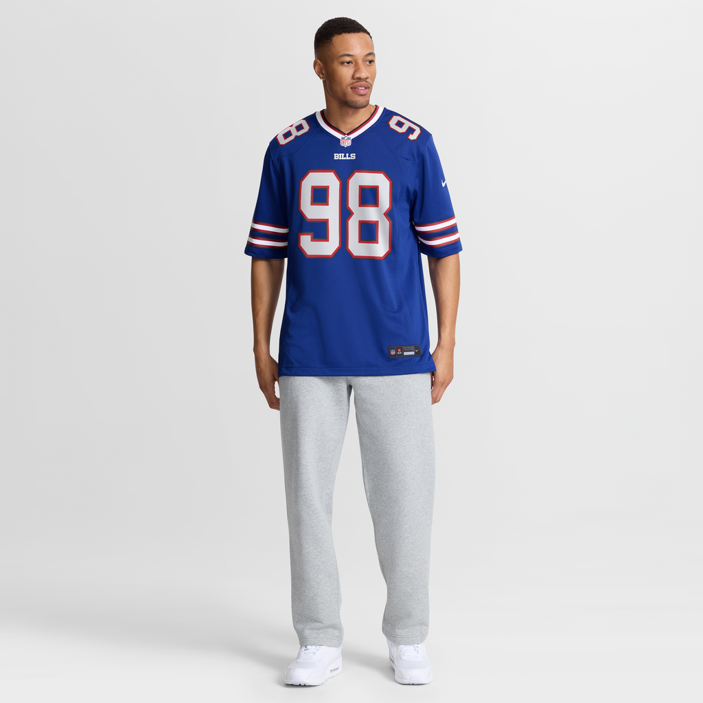 Buffalo Bills T.J. Sanders Nike Royal Team Game Jersey product image 6