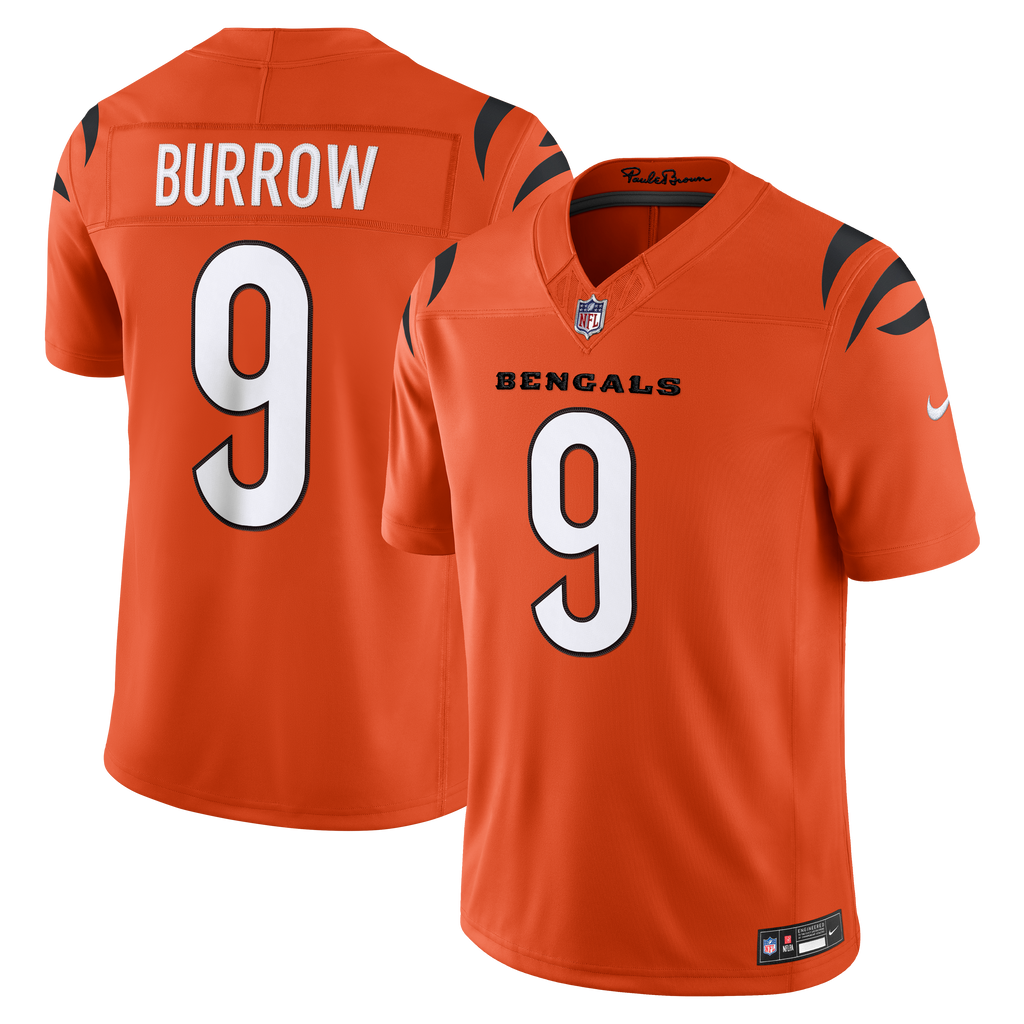 Cincinnati Bengals Joe Burrow Nike Black Team Vapor product image 30