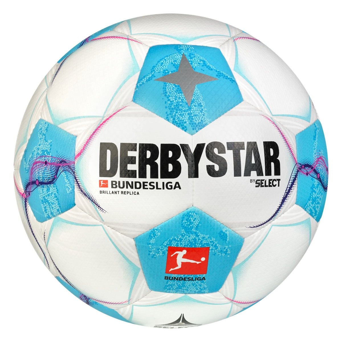 Select Derbystar Bundesliga Replica V24 Soccer Ball product image 1, provided for visual reference and product detail review
