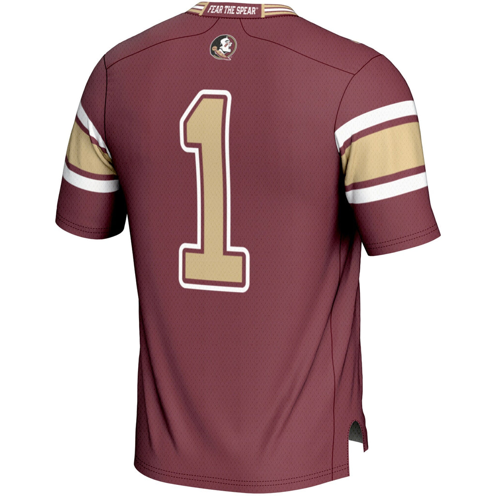 #1 Florida State Seminoles Endzone Football Jersey - Garnet product image 4