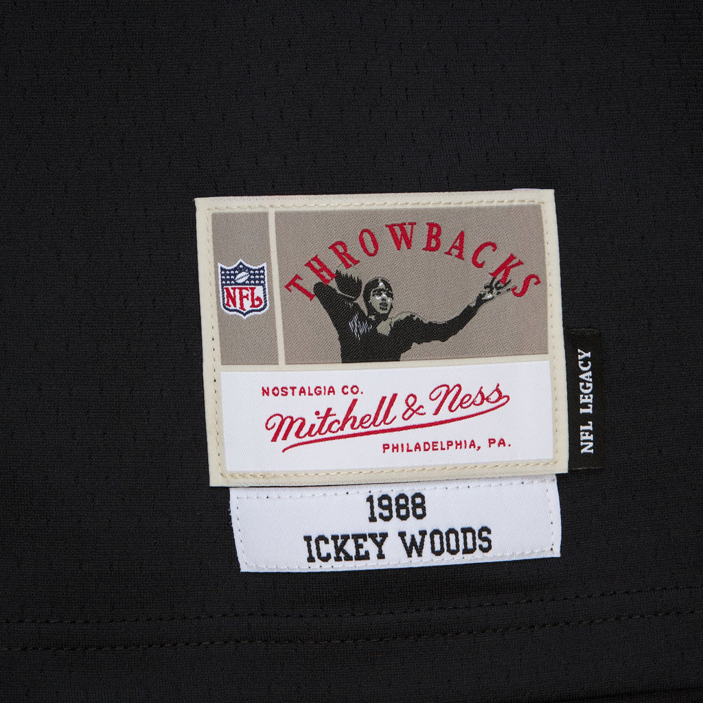 Cincinnati Bengals Ickey Woods Mitchell & Ness Black 1988 product image 5