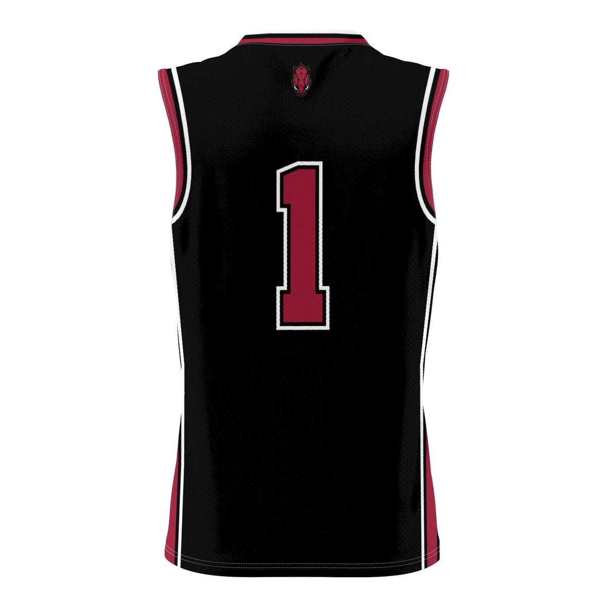 #1 Arkansas Razorbacks Lightweight Basketball Jersey - Black product image 4