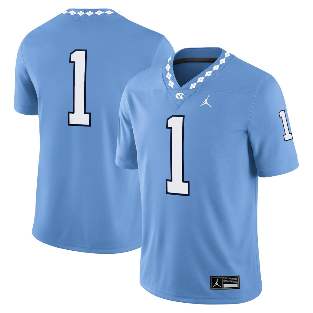 #1 North Carolina Tar Heels Game Jersey - Blue product image 1