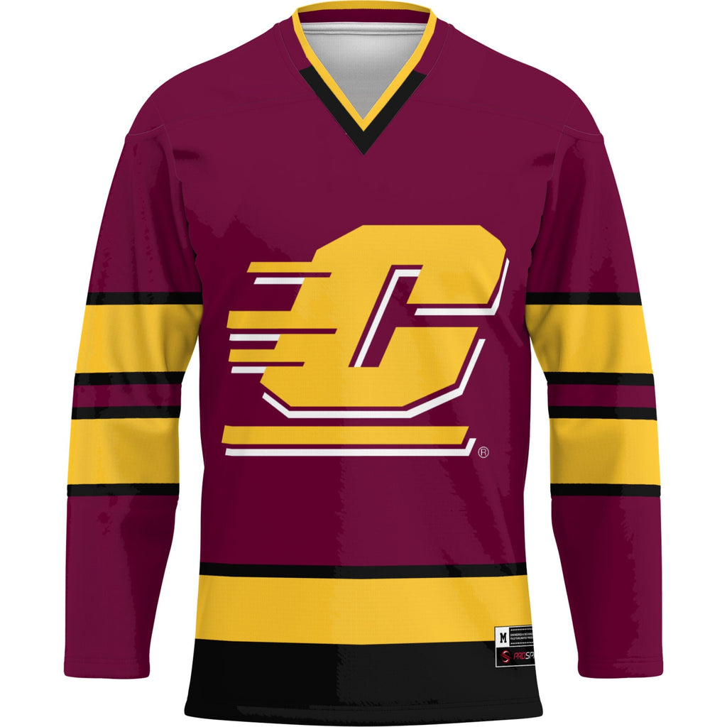 Central Michigan Chippewas Hockey Jersey - Maroon product image 3