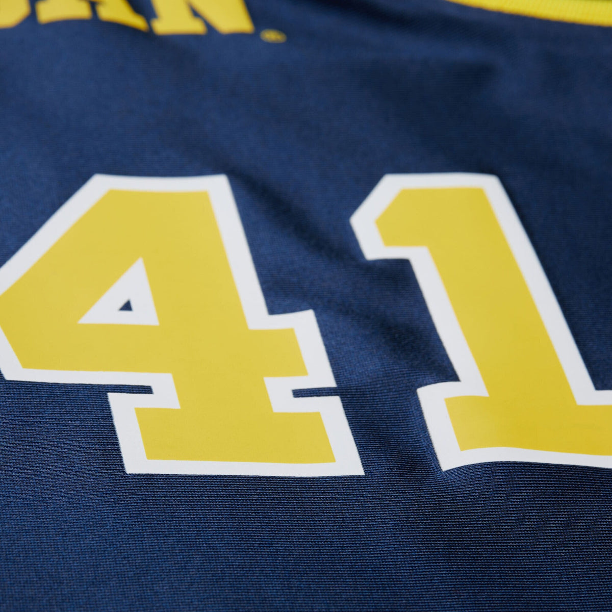 Glen Rice Navy Michigan Wolverines 1988/89 Authentic Jersey product image 5