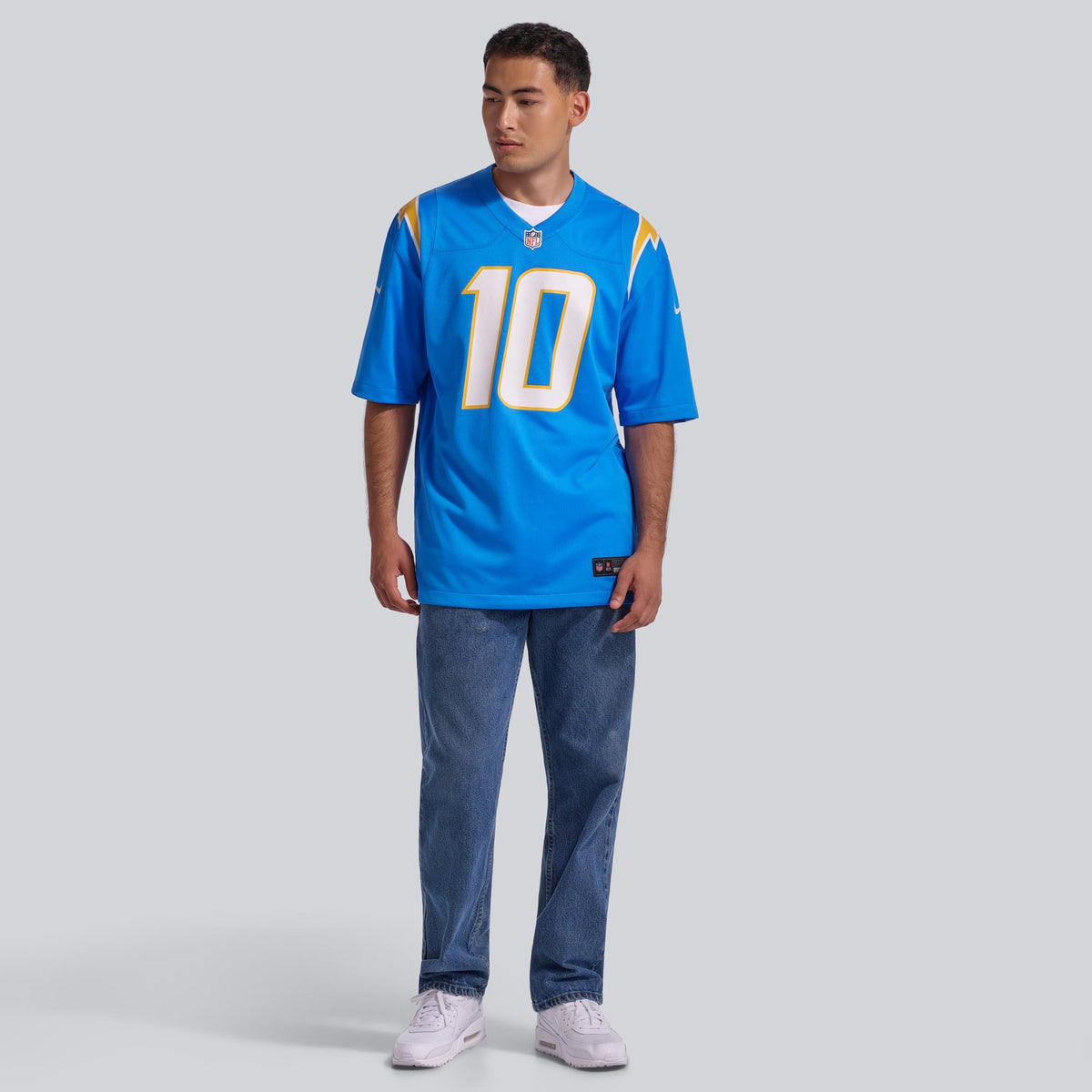 Los Angeles Chargers Justin Herbert Nike Powder Blue Player product image 4