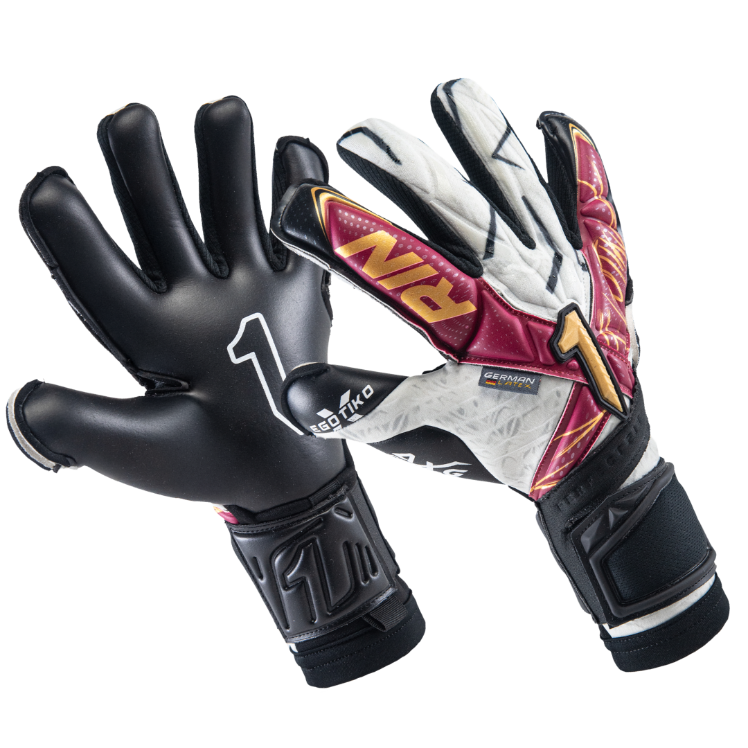 Rinat Egotiko X Pro Goalkeeper Glove German AXG Palm product image 2, provided for visual reference and product detail review