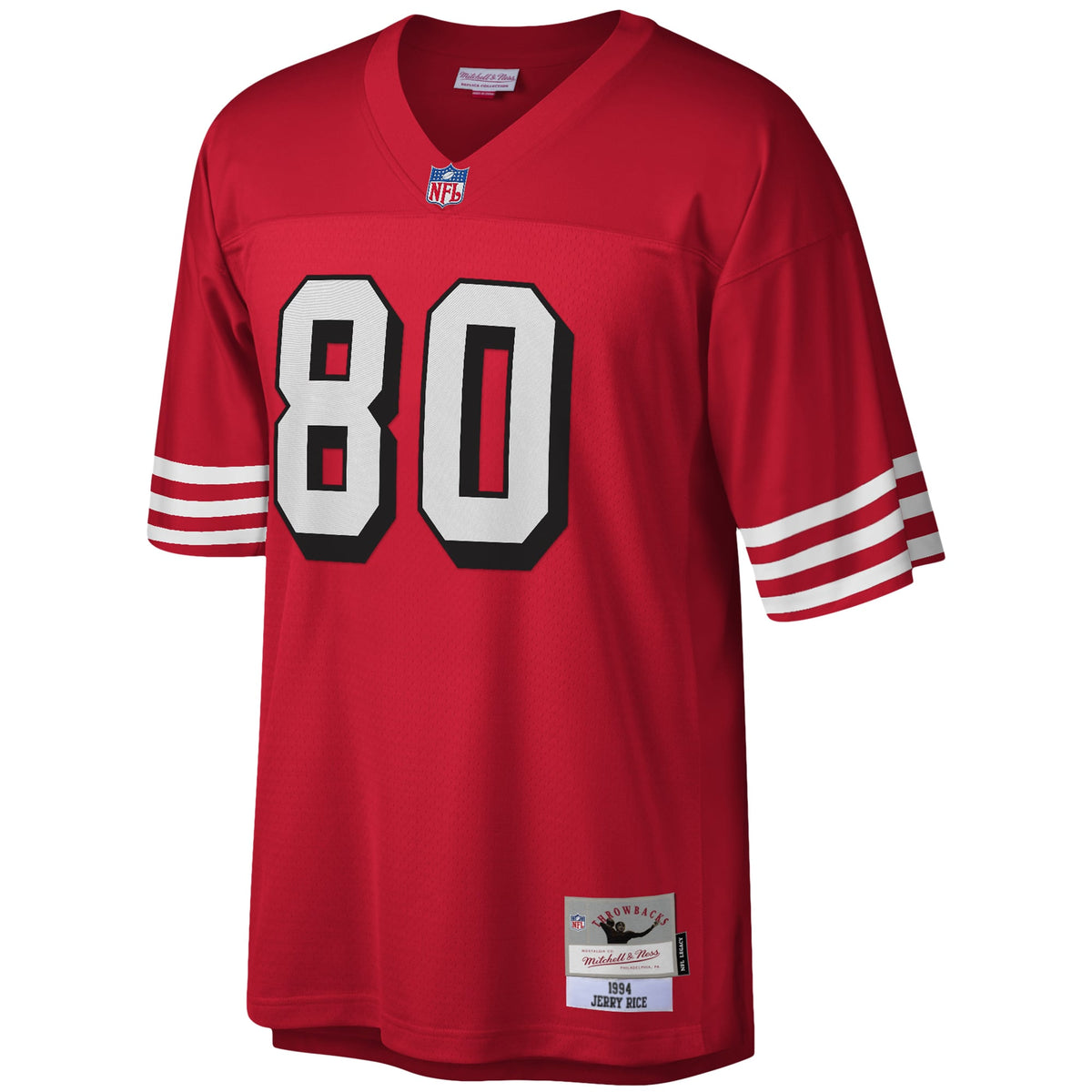 San Francisco 49ers Jerry Rice Mitchell & Ness Scarlet product image 2