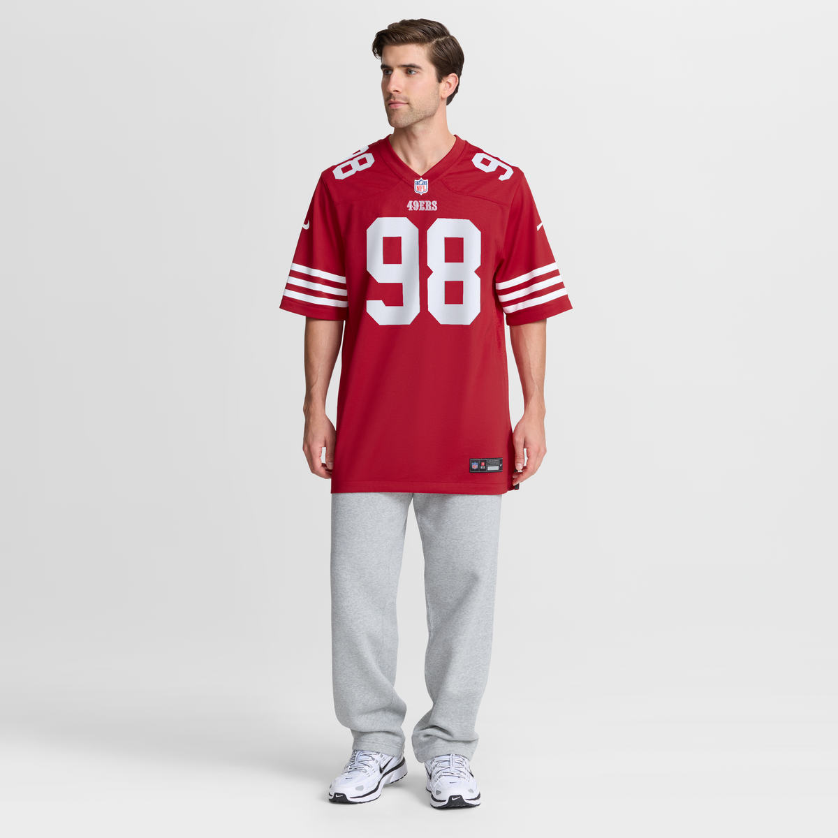 San Francisco 49ers Mykel Williams Nike Scarlet Team Game product image 7