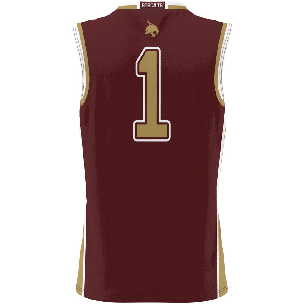 #1 Texas State Bobcats Lightweight Basketball Jersey product image 4