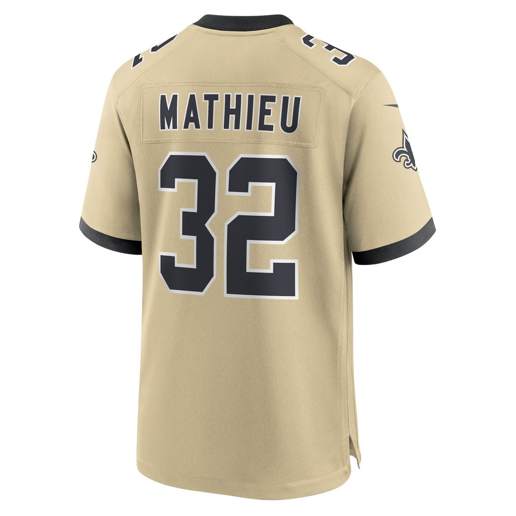 New Orleans Saints Tyrann Mathieu Nike White Game Jersey product image 17
