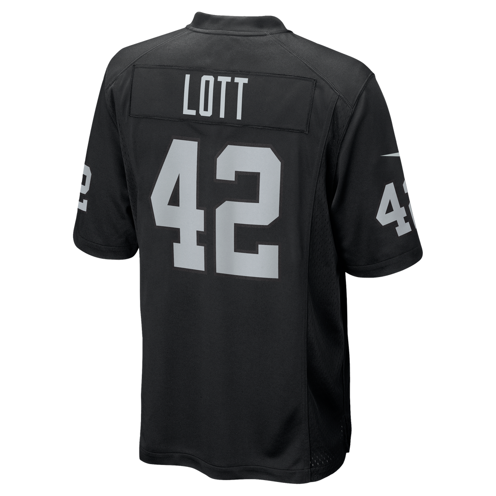 Las Vegas Raiders Ronnie Lott Nike Black Game Retired product image 3