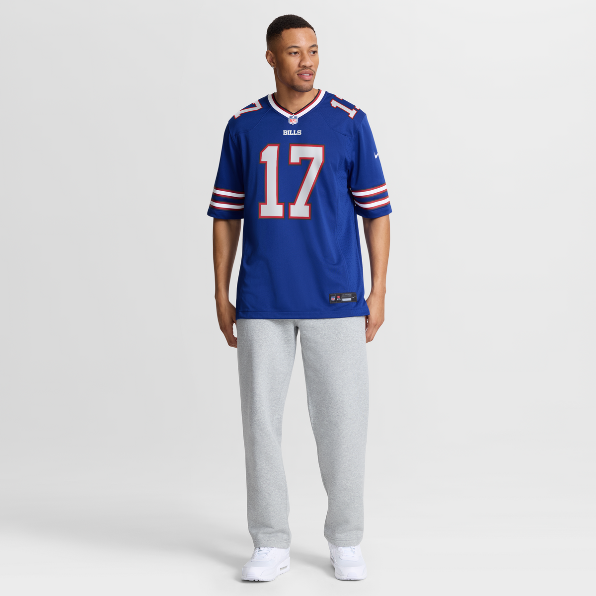 Buffalo Bills Josh Allen Nike Gray Nickel City Game Jersey product image 15