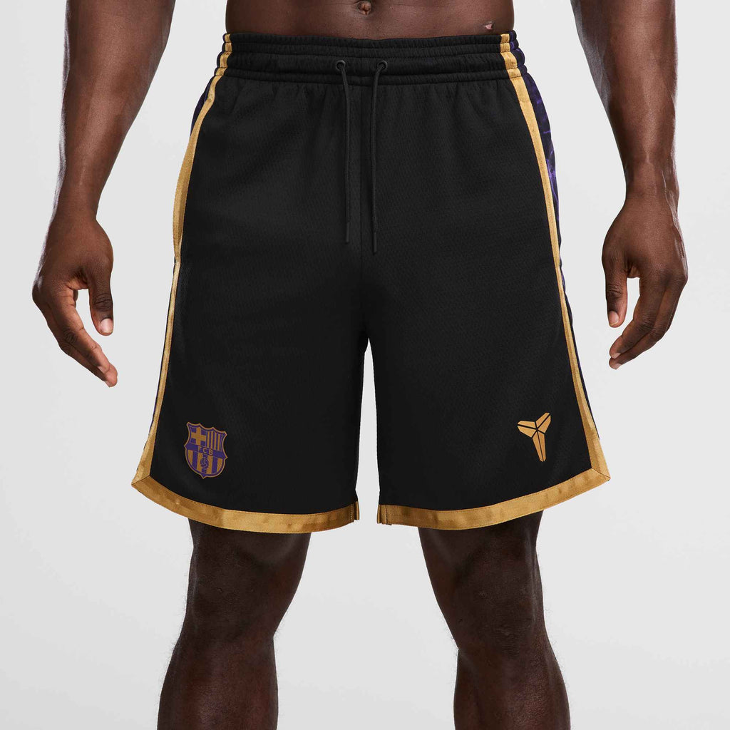 Nike FC Barcelona Away Men Kobe Dri-FIT Soccer Shorts product image 1, provided for visual reference and product detail