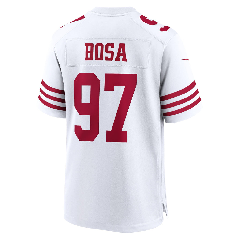 San Francisco 49ers Nick Bosa Nike White Player Game Jersey product image 3
