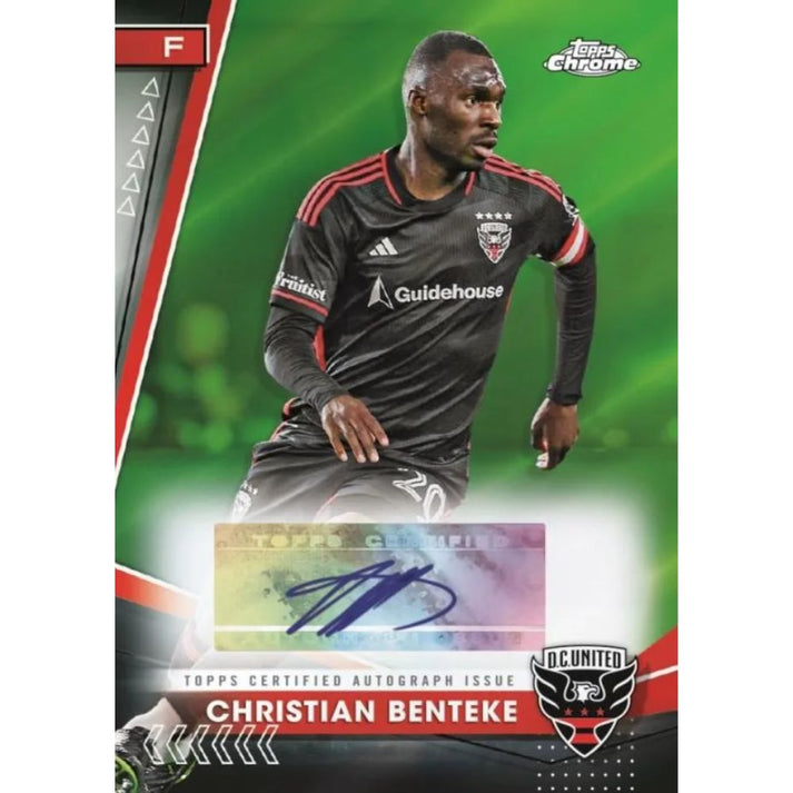 Topps 2024 MLS Chrome Soccer Trading Card Value Box product image 2, provided for visual reference and product detail review